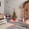 5ft. Pre-Lit Layered Washington Spruce Artificial Christmas Tree, Clear Lights
